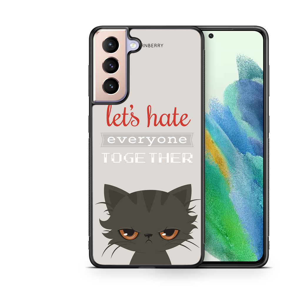 Samsung Galaxy S21 FE 5G Case - Angry Cat