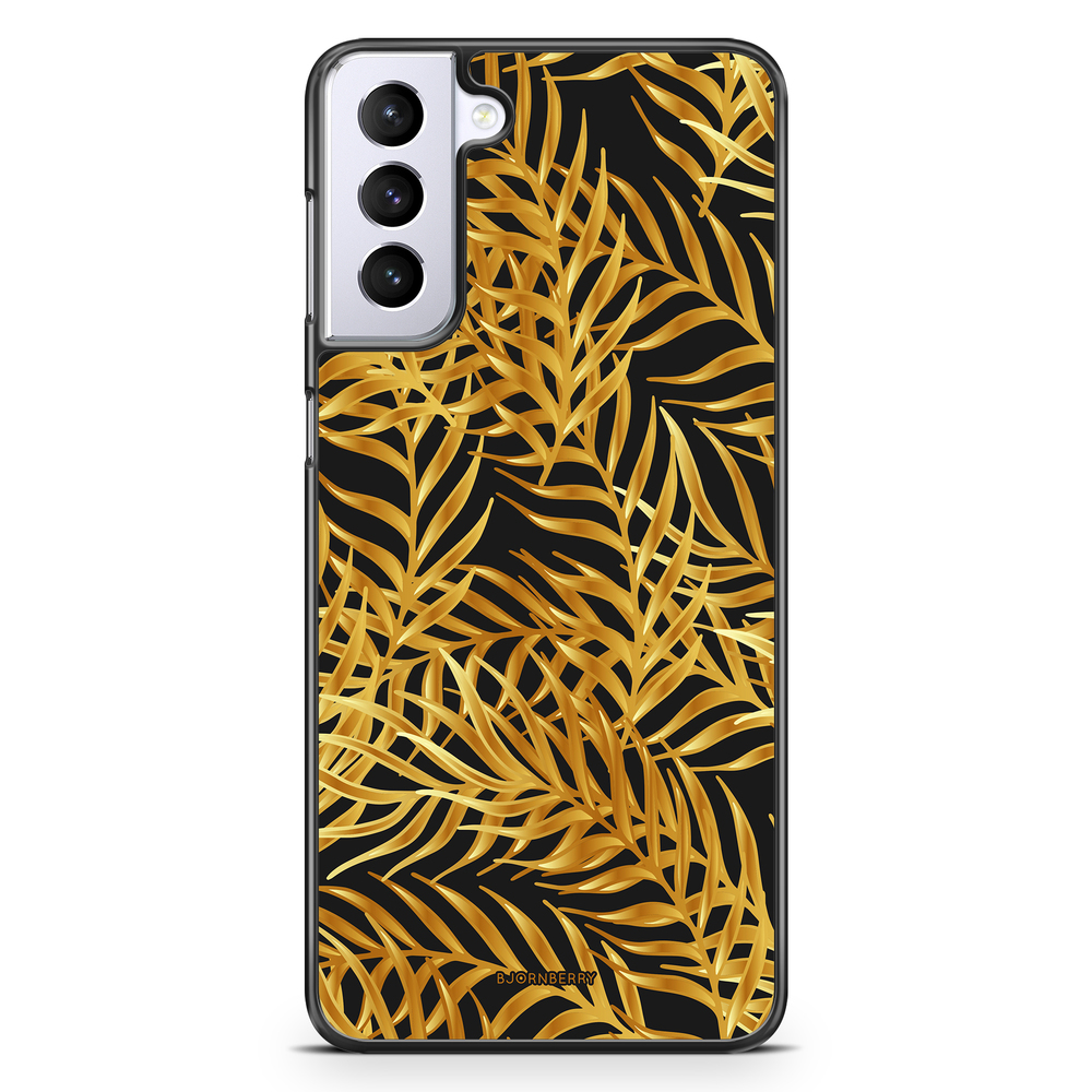 Samsung Galaxy S21 Plus Case - Gold Palm