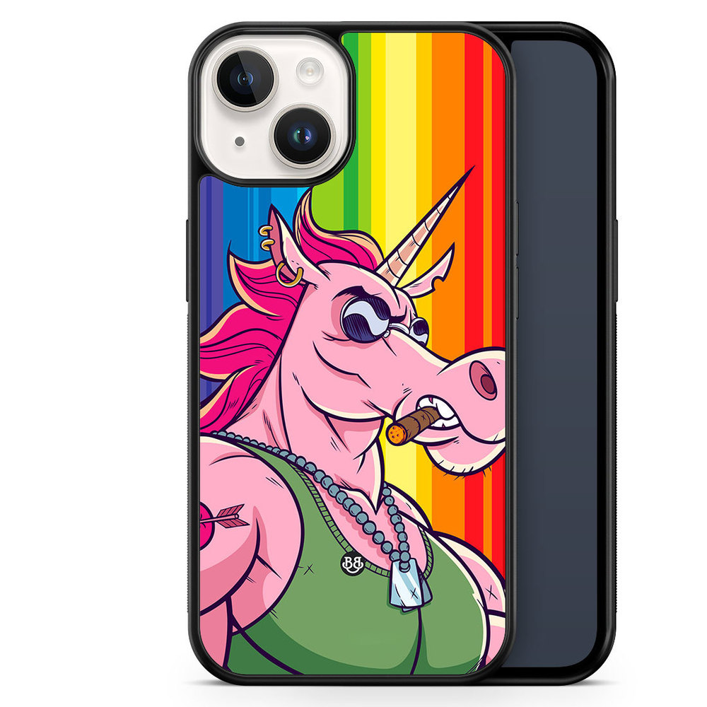 iPhone 14 Case - Muscle Unicorn