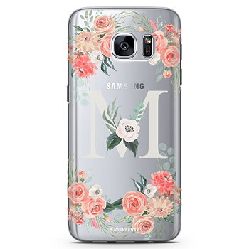 Samsung Galaxy S6 Edge TPU Case - Monogram M