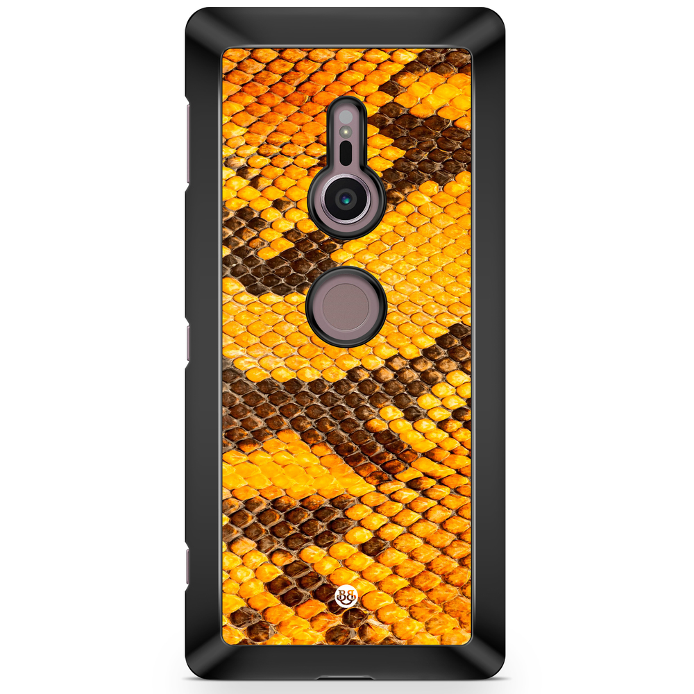 Sony Xperia XZ2 Case  - Yellow Snake