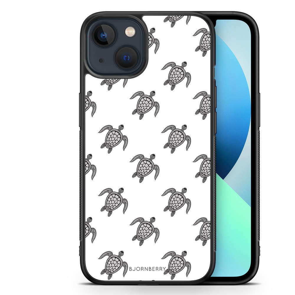 iPhone 13 Mini Case - Turtle Pattern