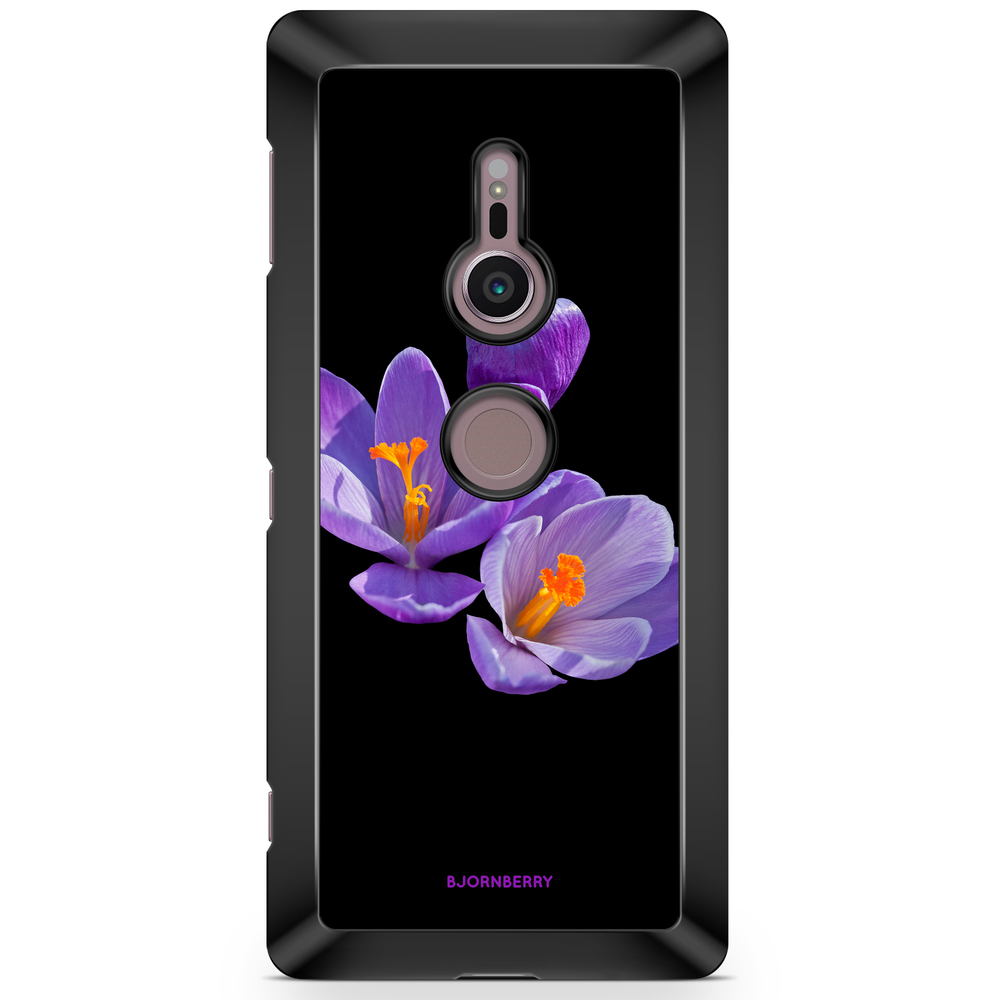 Sony Xperia XZ2 Case  - Purple Flowers