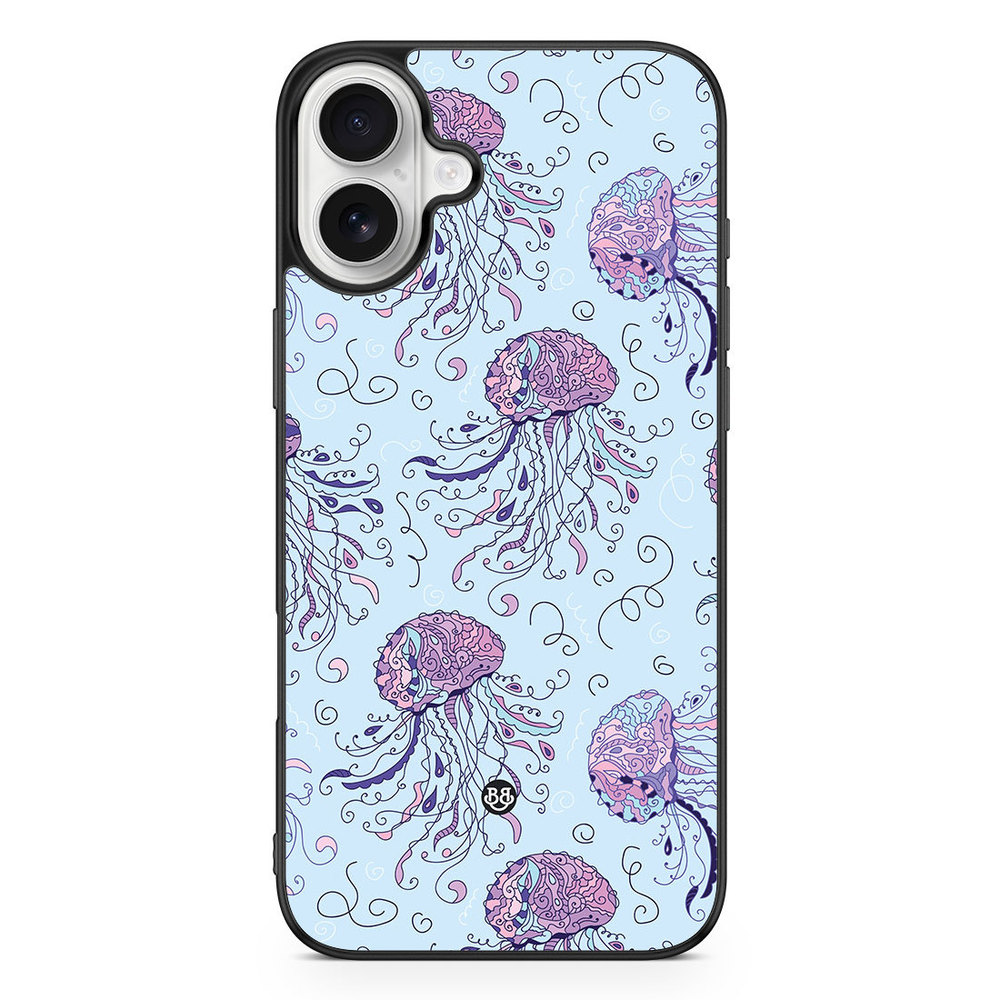 iPhone 16 Plus Case - Jellyfish Pattern