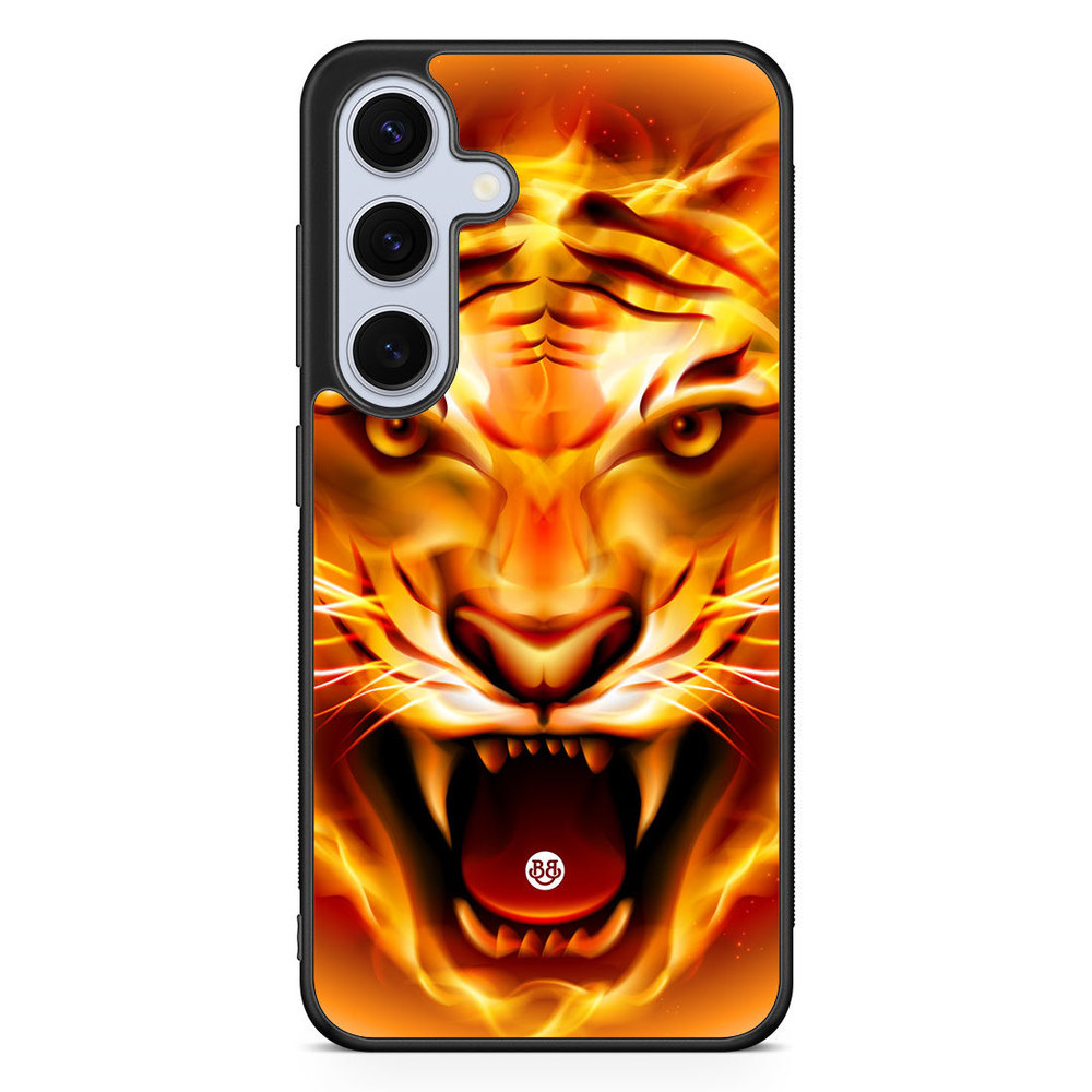 Samsung Galaxy S24 FE Case - Flames Tiger