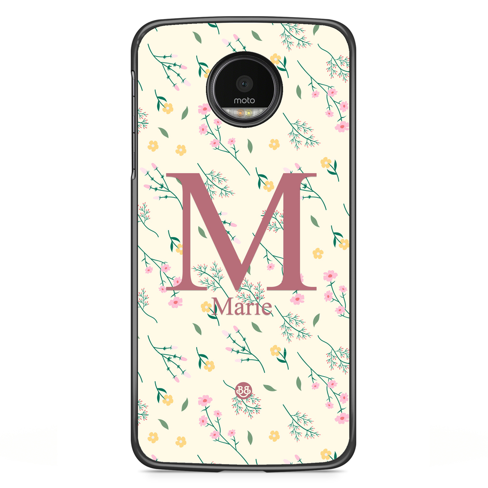 Motorola Moto G5S Plus Custom Case - AWAKEN - Floral Elegance