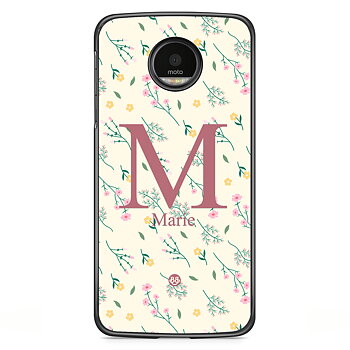 Motorola Moto G5S Plus Custom Skal - AWAKEN - Floral Elegance