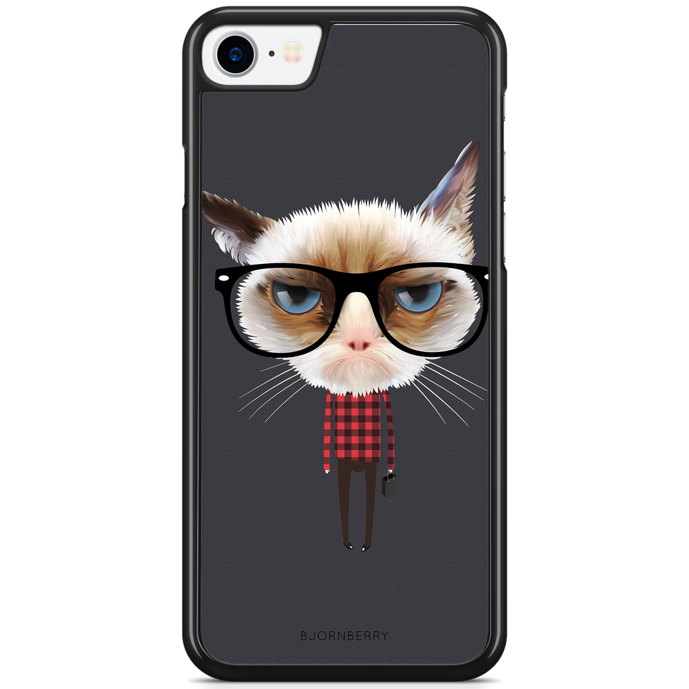 iPhone 7 Case - Hipster Cat
