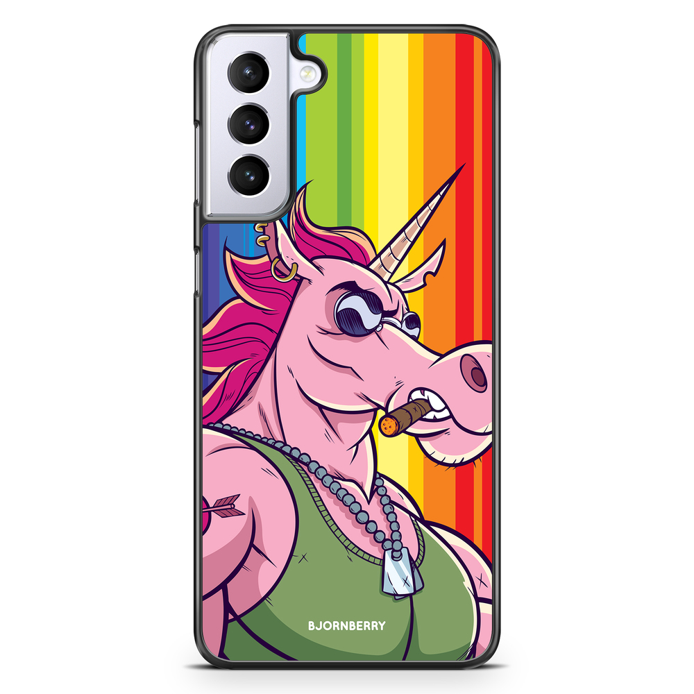 Samsung Galaxy S21 Plus Case - Muscle Unicorn