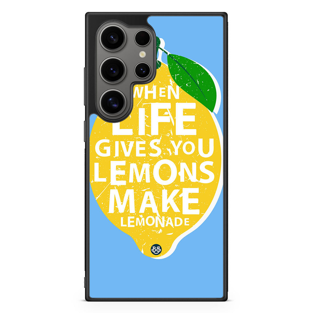 Samsung Galaxy S24 Ultra Case - Lemon Quote