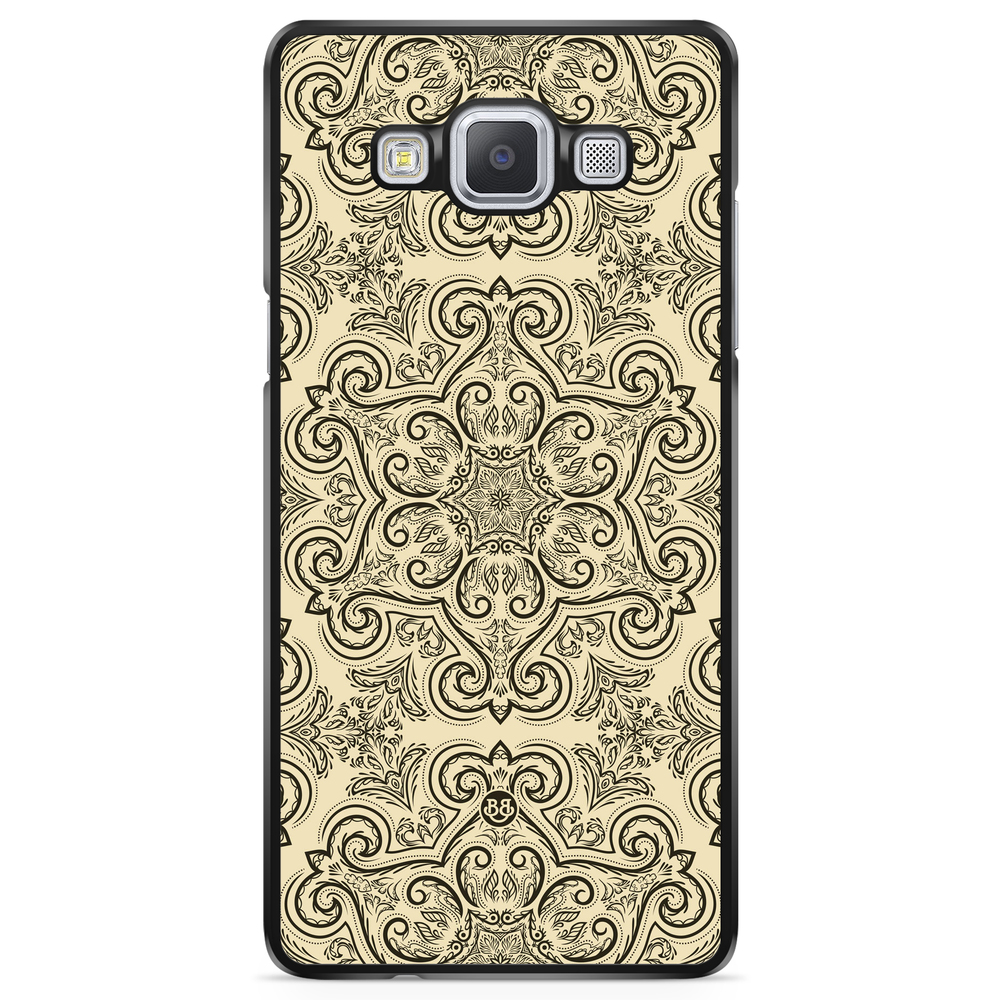 Samsung Galaxy A5 (2015) Case - Beige Retro Pattern