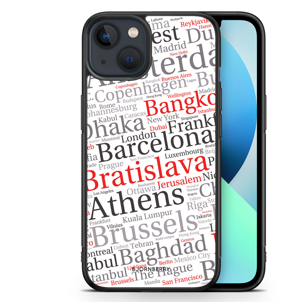 iPhone 13 Mini Case - City Names