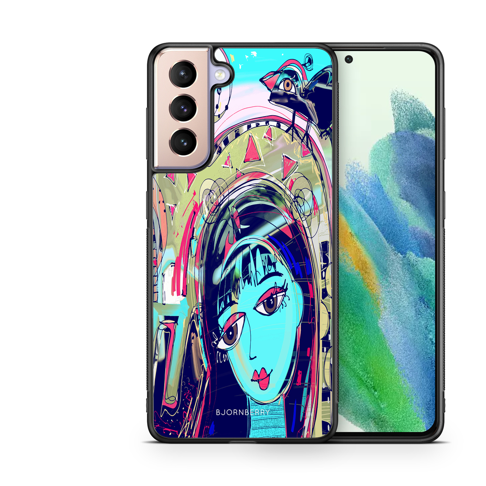 Samsung Galaxy S21 FE 5G Case - Abstract Cat