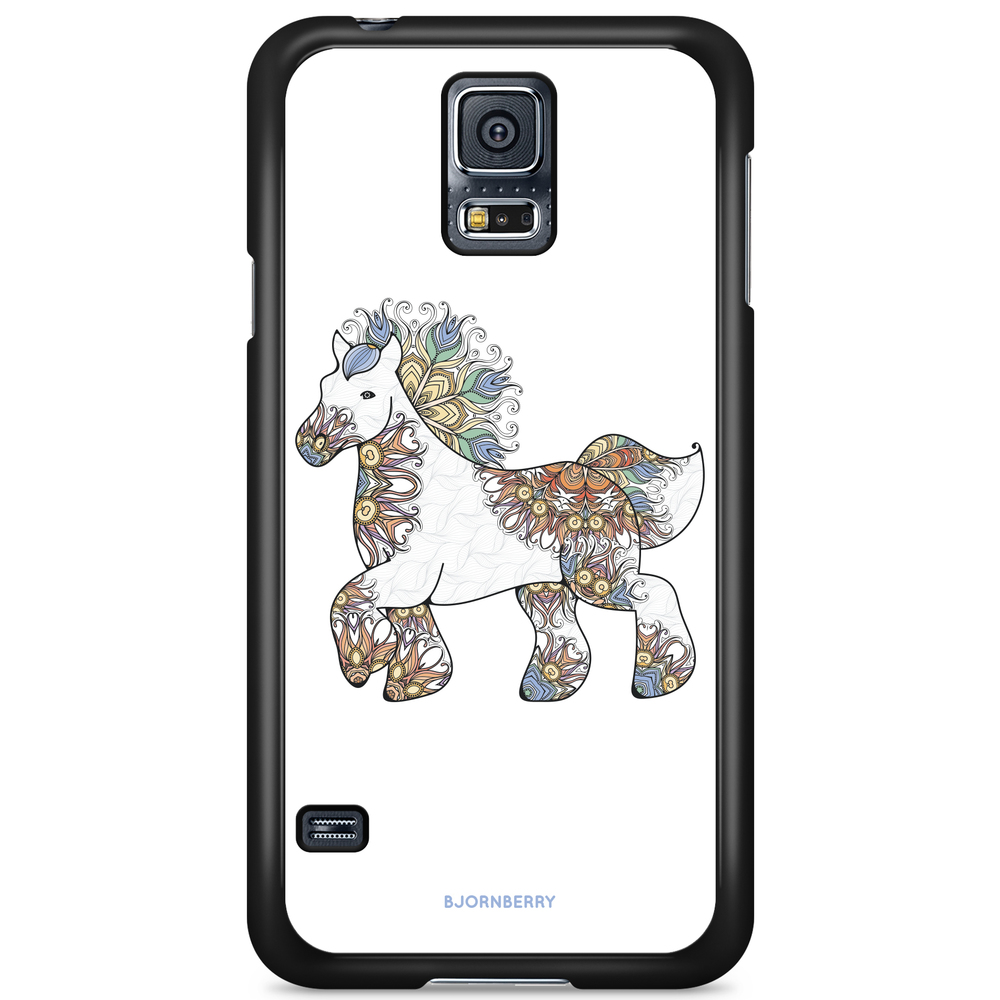 Samsung Galaxy S5/S5 NEO Case - Flower Unicorn