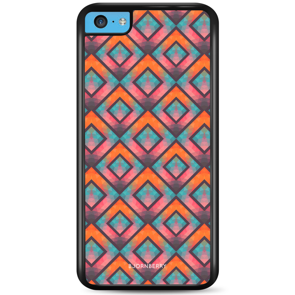 iPhone 5C Case - Retro Squares