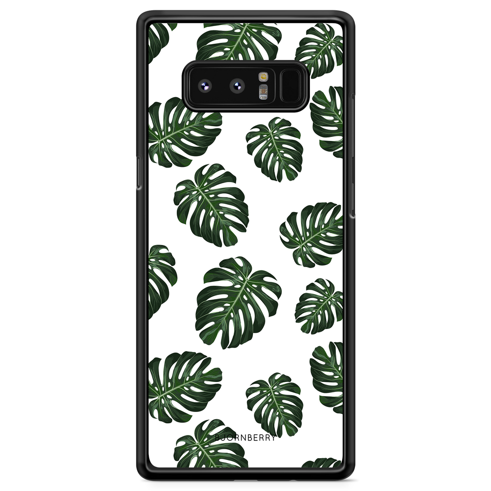 Samsung Galaxy Note 8 Case - Monstera Pattern