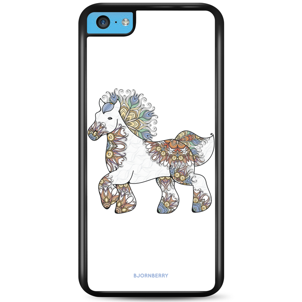 iPhone 5C Case - Flower Unicorn