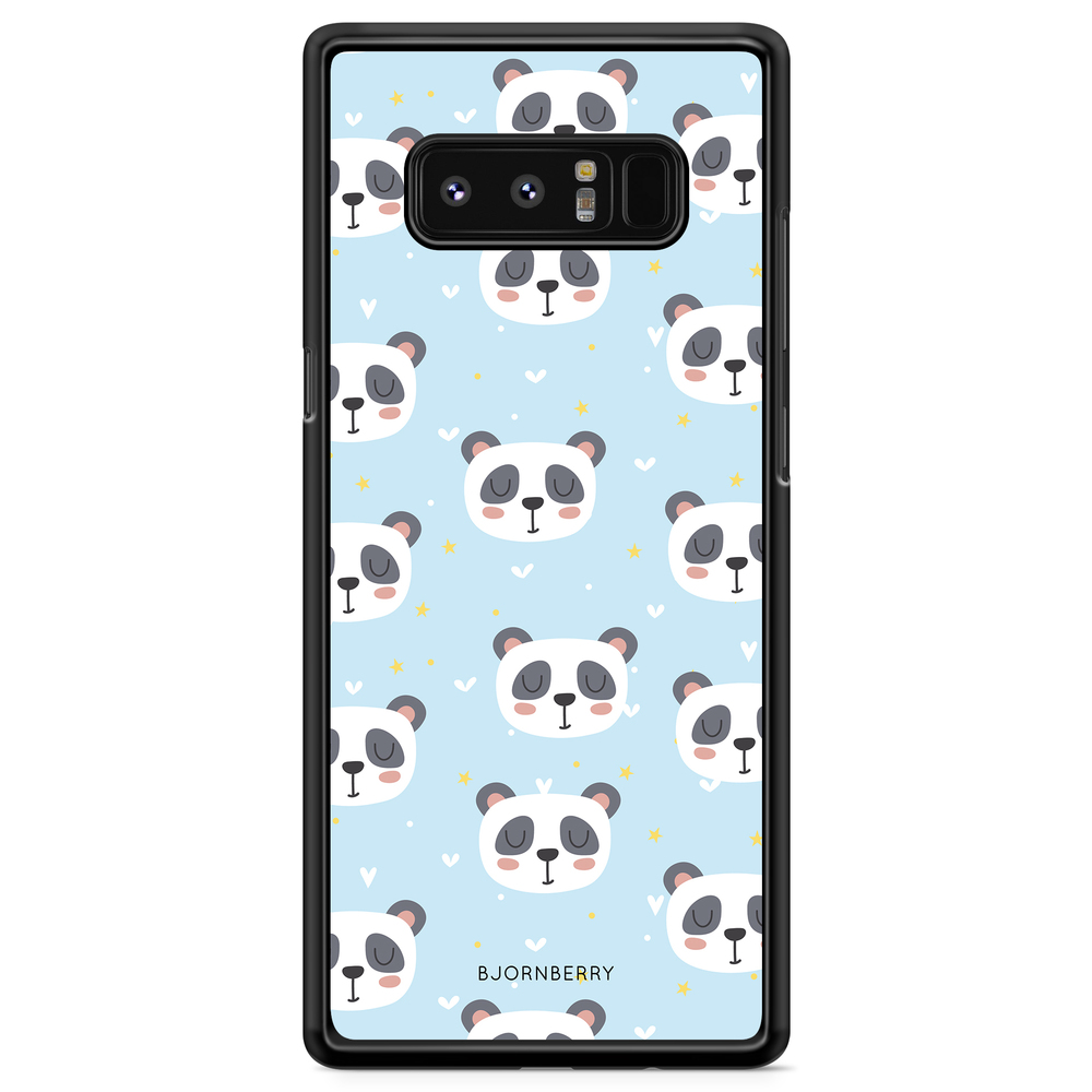 Samsung Galaxy Note 8 Case - Panda Pattern