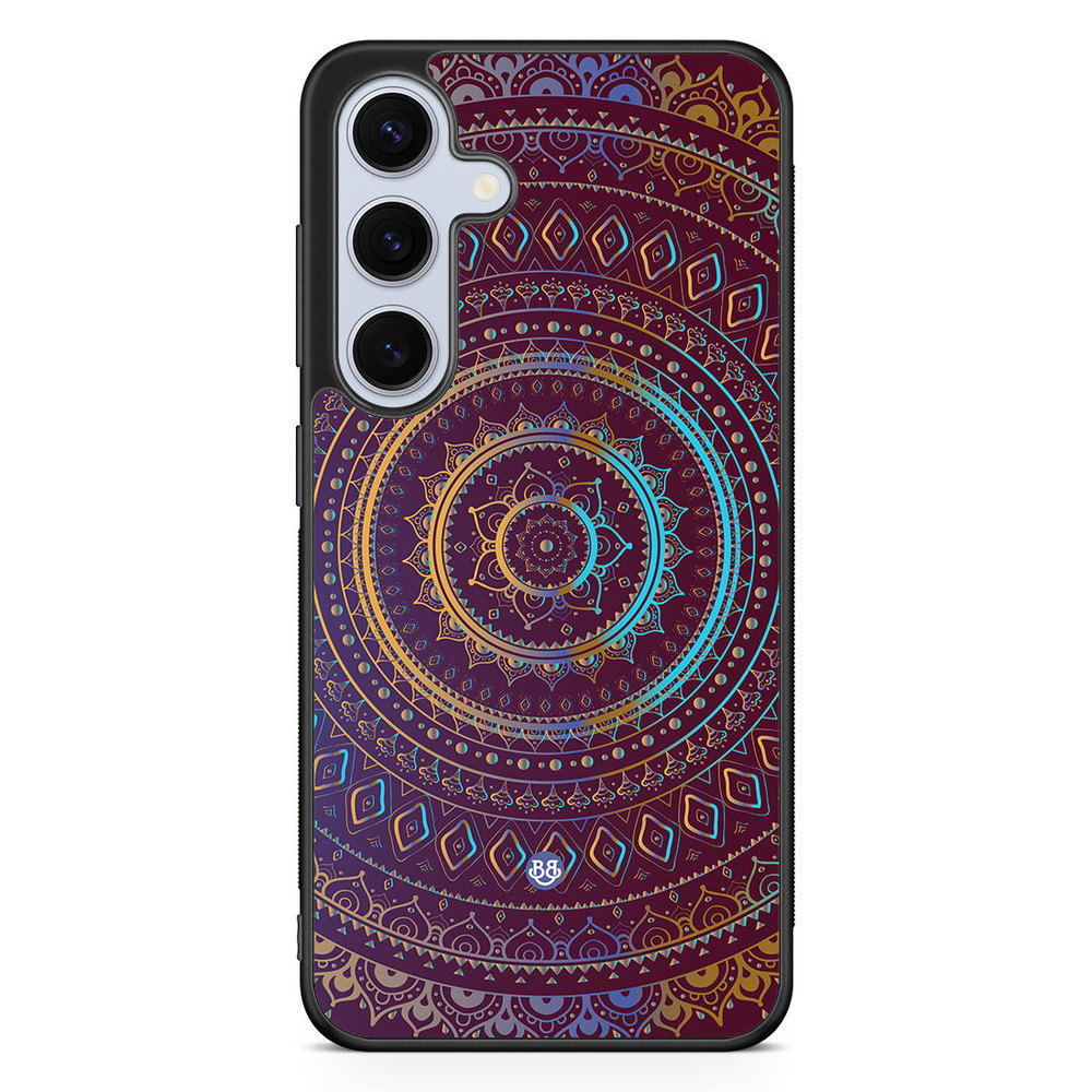 Samsung Galaxy S24 FE Case - Purple Mandala