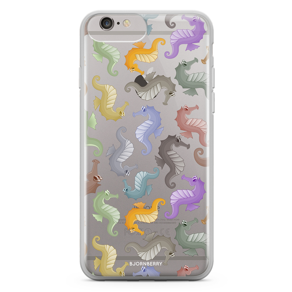 iPhone 6 Plus/6s Plus Fashion Skal - Sjöhästar