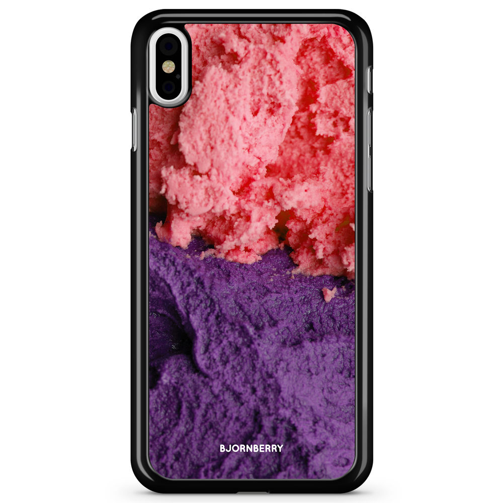 iPhone X / XS Case - Icecream Pink/Purple