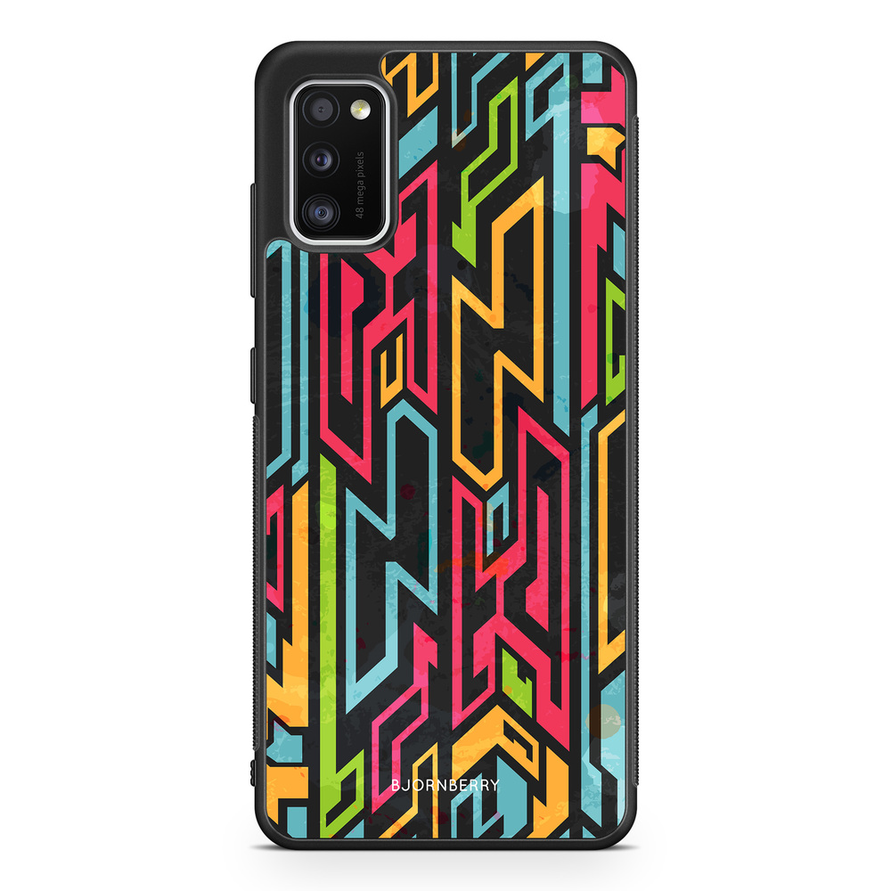 Samsung Galaxy A41 Case - Colored Tribal
