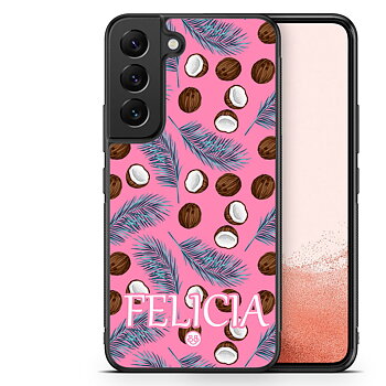 Samsung Galaxy S23 Plus 5G Custom Case - Tropical Name