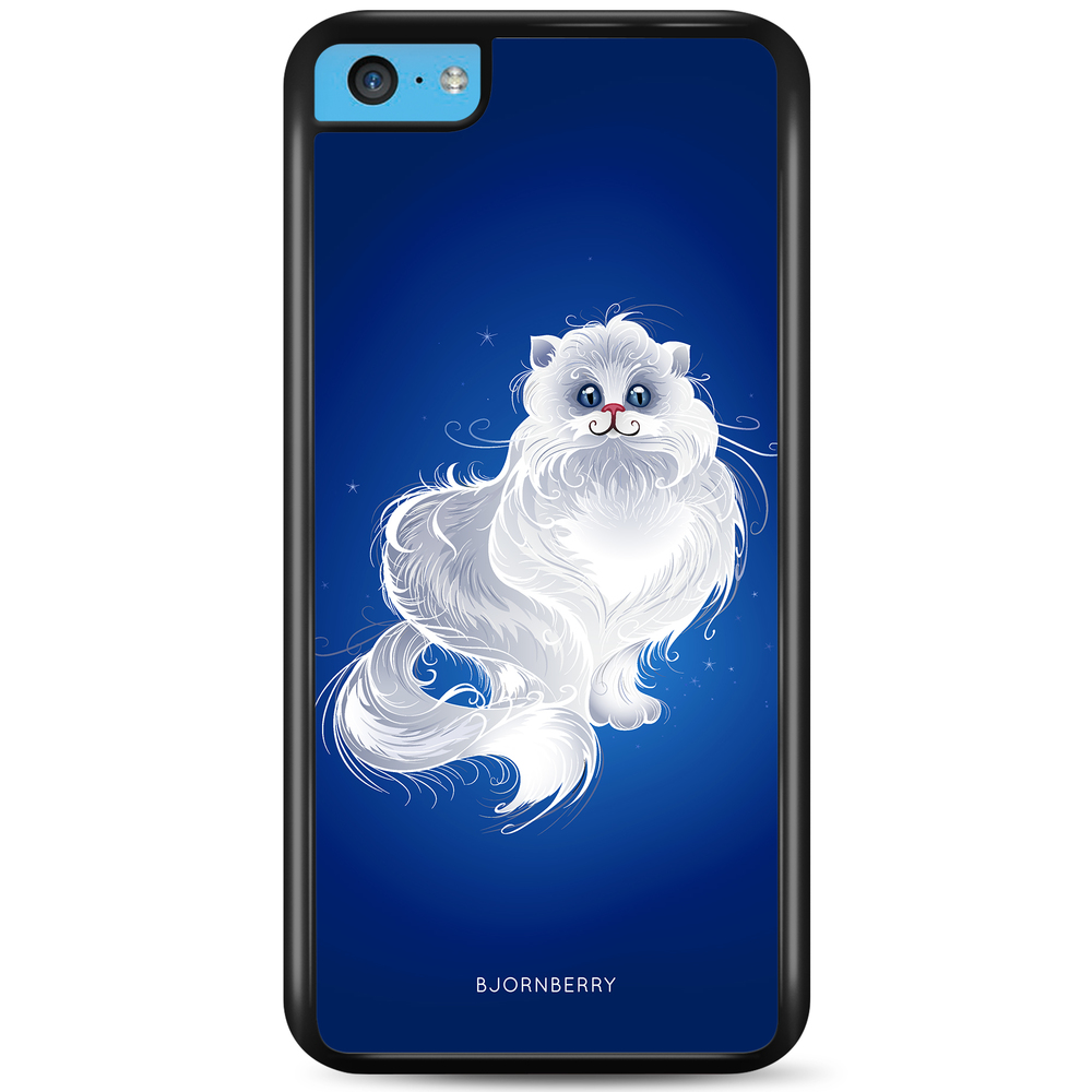 iPhone 5C Case - White Cat