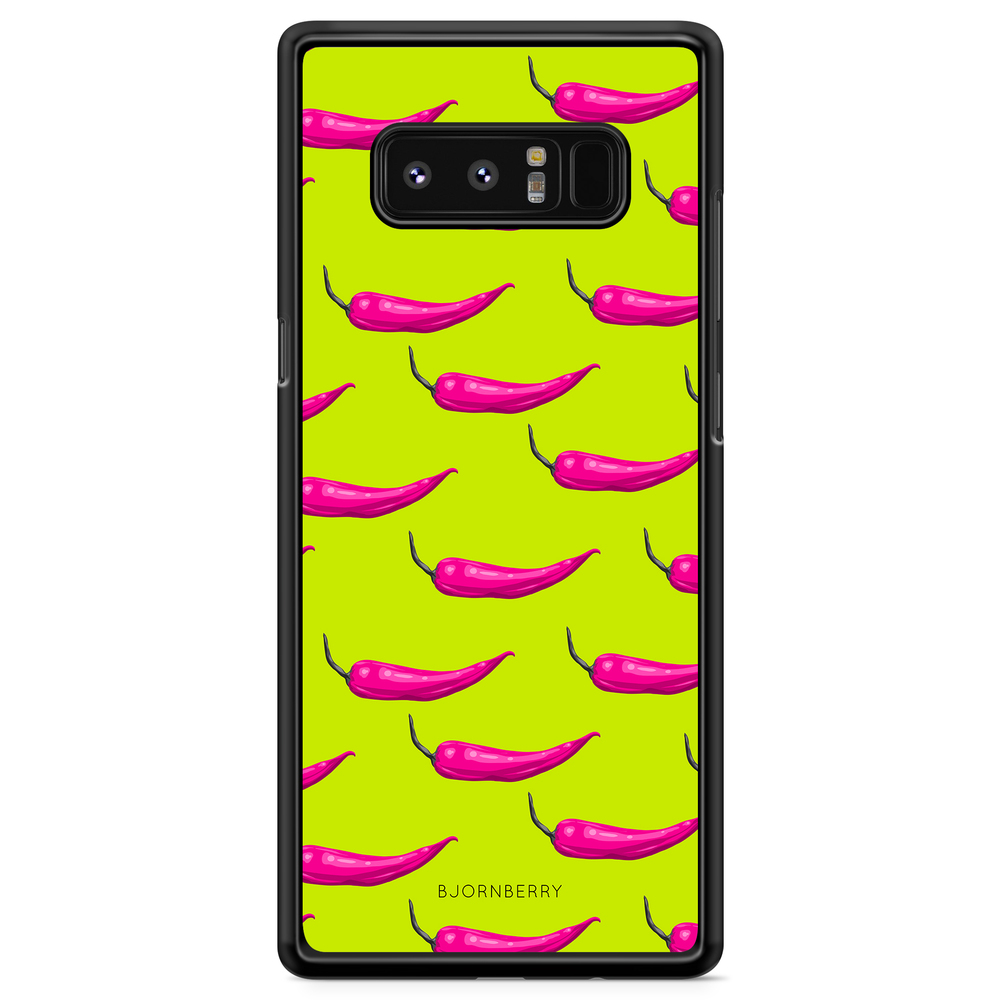 Samsung Galaxy Note 8 Case - Chilli Pattern