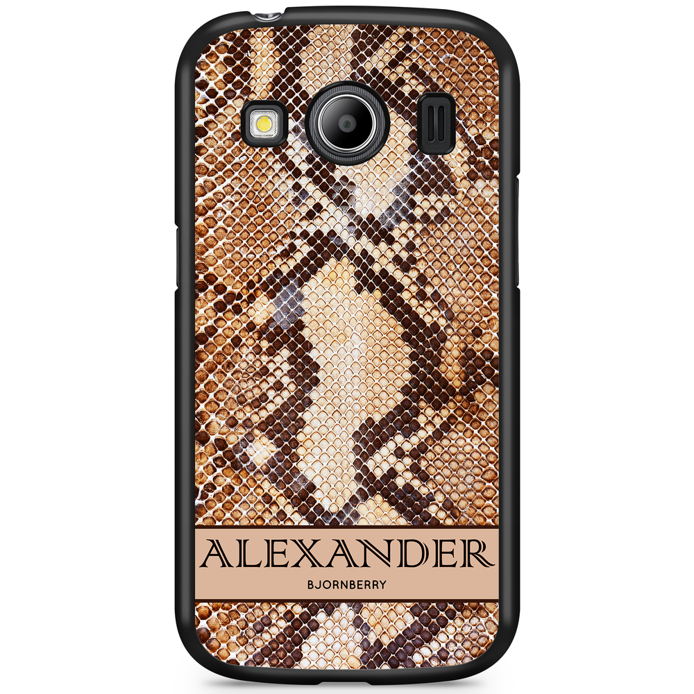 Samsung Galaxy Ace 4 Case Custom - Brown Snake Name
