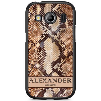 Samsung Galaxy Ace 4 Skal Custom - Brun Orm Namn