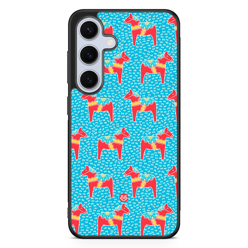 Samsung Galaxy S24 FE Case - Dala horse Pattern