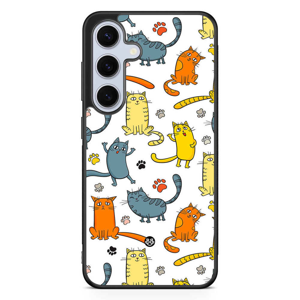 Samsung Galaxy S24 FE Case - Cat Pattern