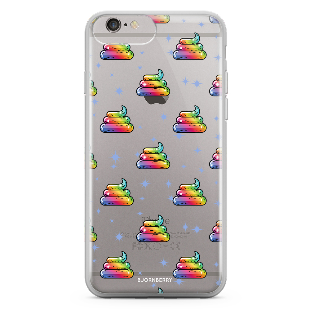 iPhone 6 Plus/6s Plus Fashion Case - Unicorn Poo