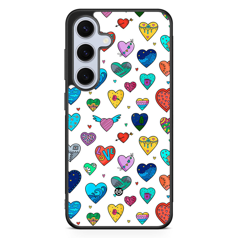 Samsung Galaxy S24 FE Case - Hearts
