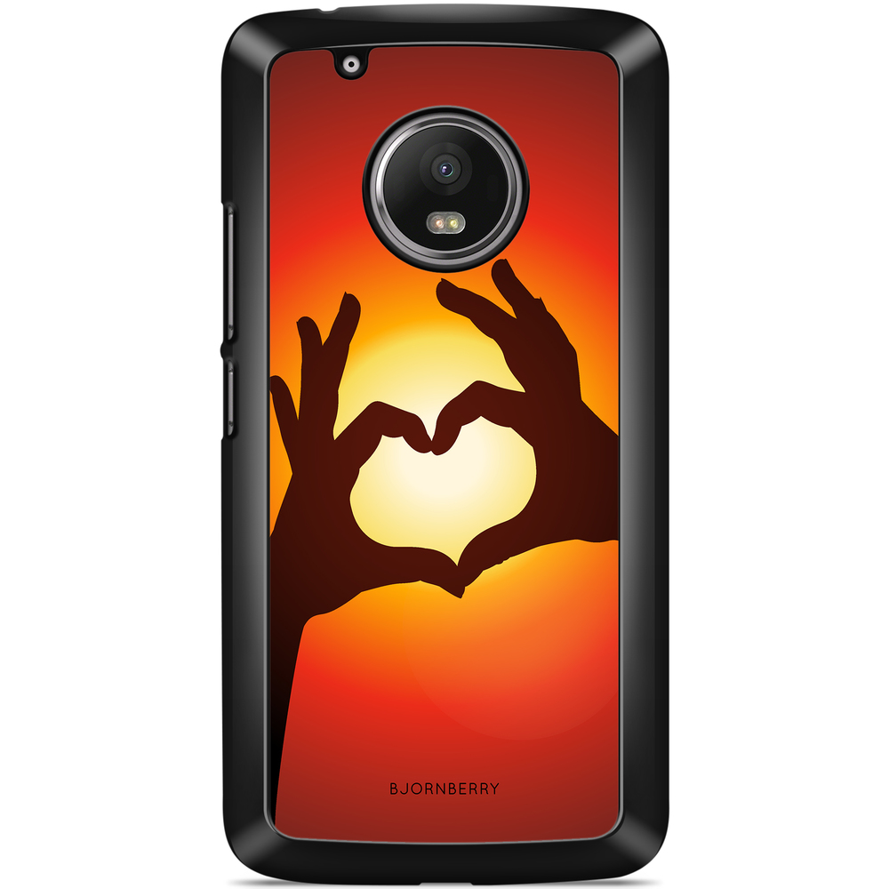 Moto G5 Plus Case - Hands Heart