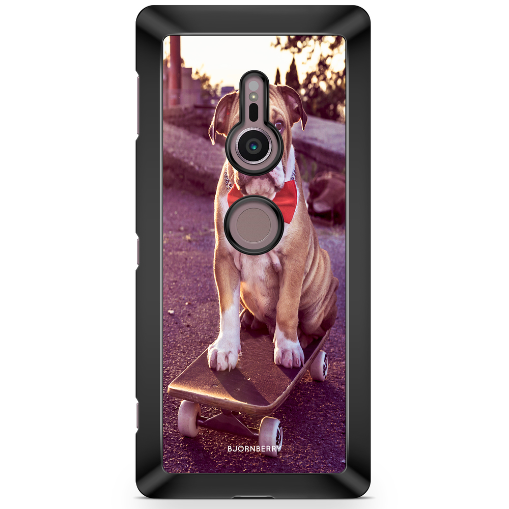 Sony Xperia XZ2 Case  - Bulldog skateboard