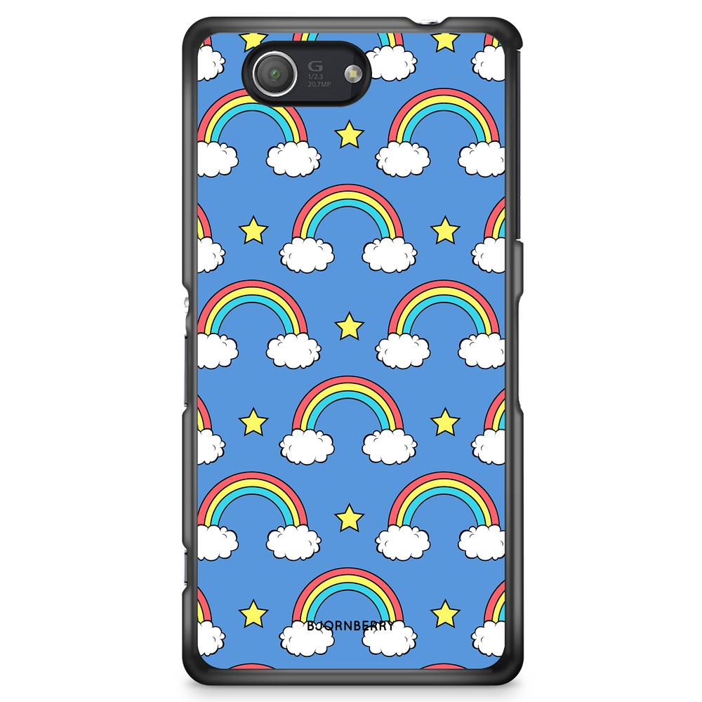 Sony Xperia Z3 Compact Case - Rainbow Pattern
