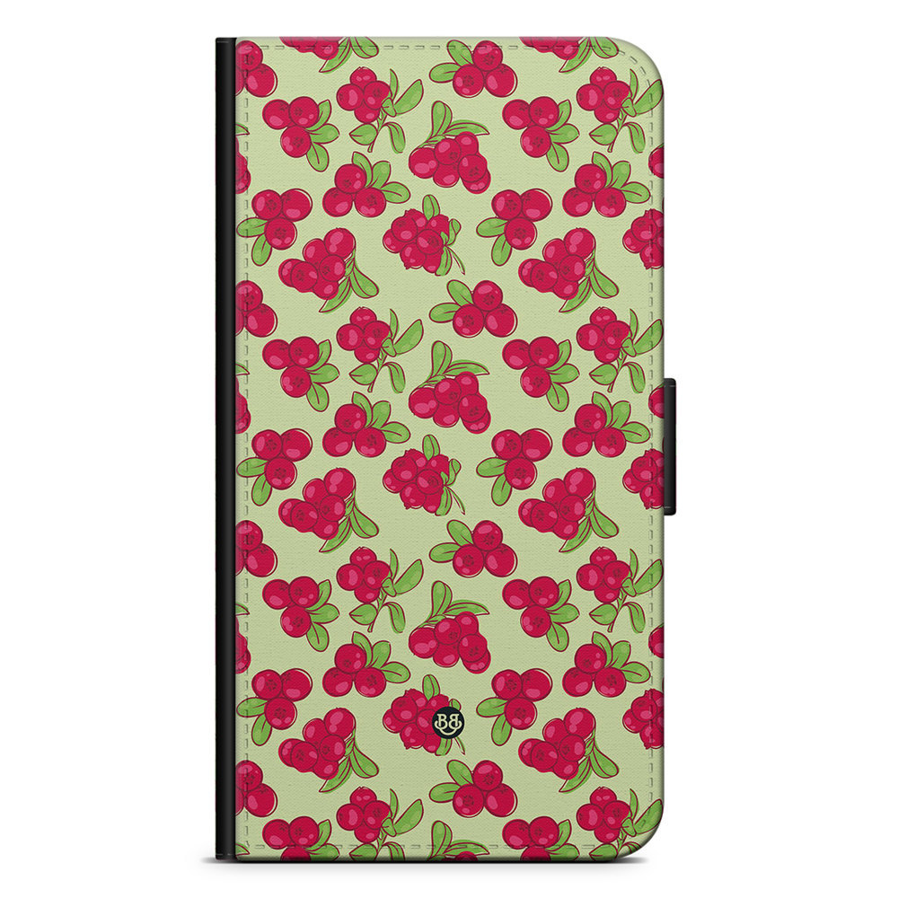 Sony Xperia 1 IV Wallet Case - Lingonberries