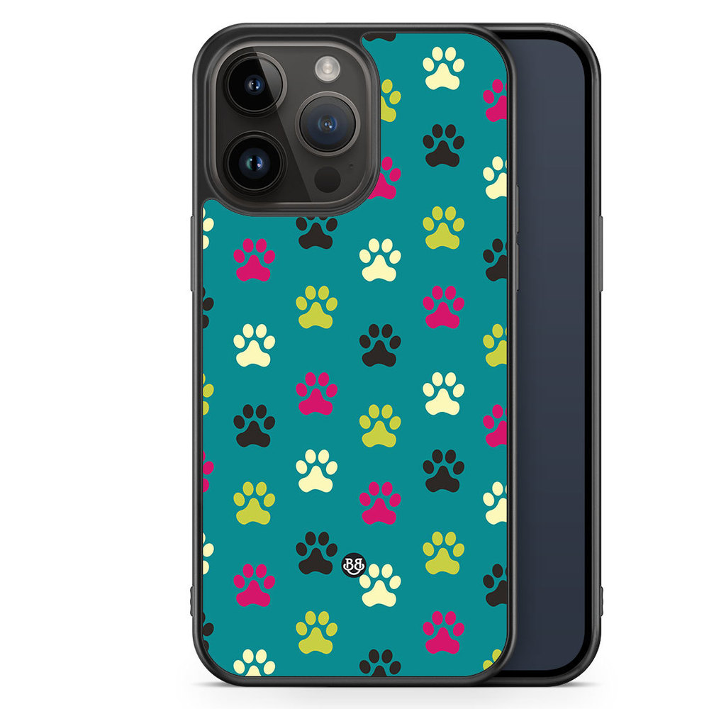 iPhone 14 Pro Max Case - Dog Footprint