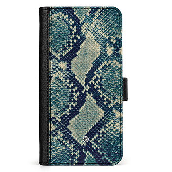 OnePlus Nord CE4 Lite 5G Wallet Case - Blue Snakeskin