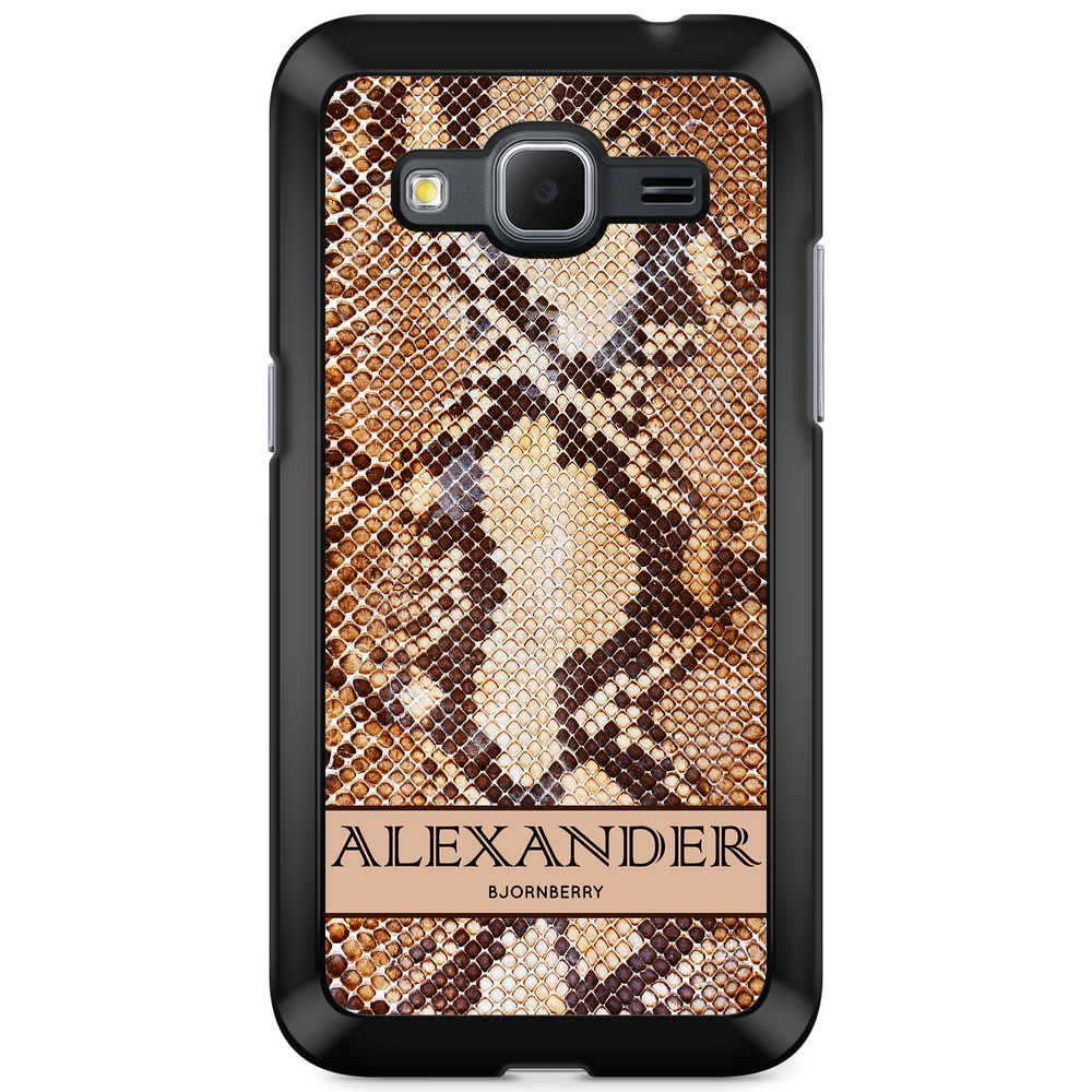 Samsung Galaxy Core Prime Case Custom - Brown Snake Name