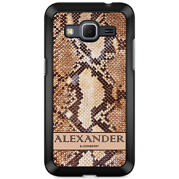 Samsung Galaxy Core Prime Skal Custom - Brun Orm Namn