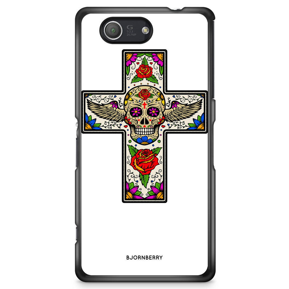 Sony Xperia Z3 Compact Case - Skull Cross