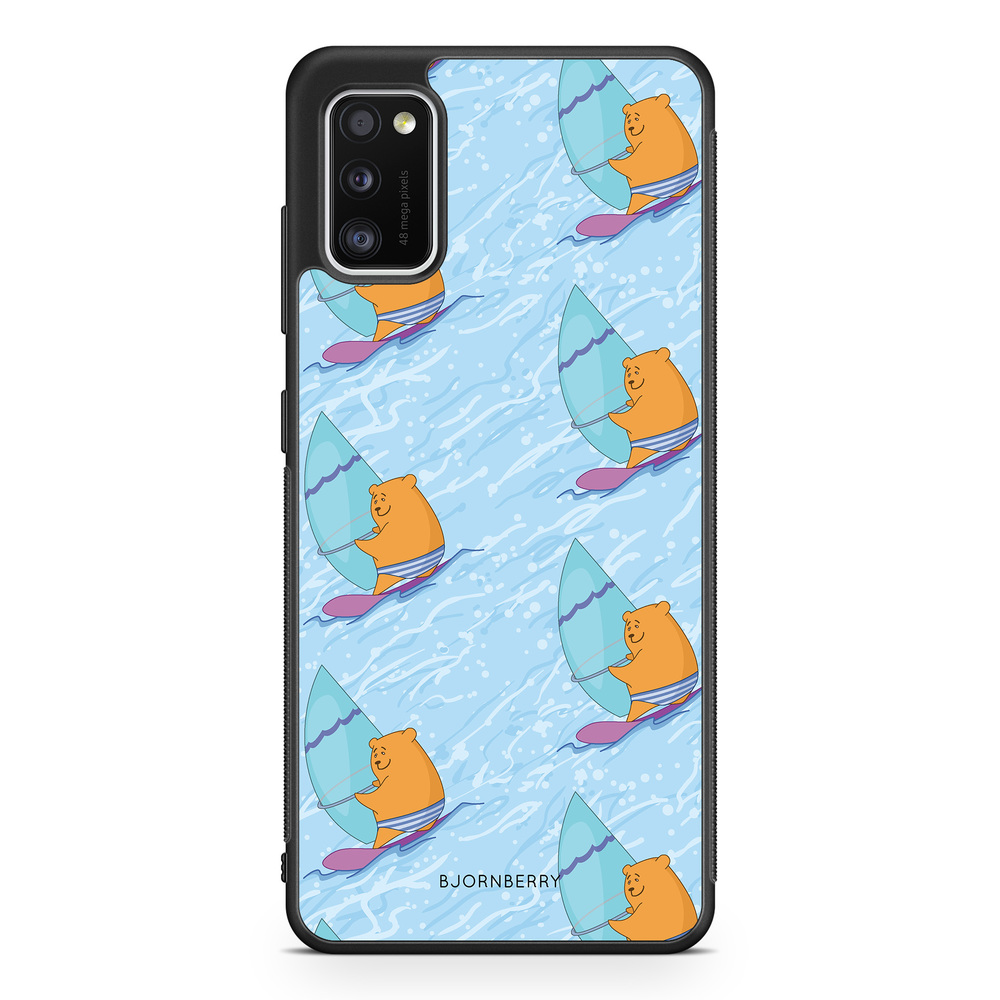 Samsung Galaxy A41 Case - Bear Surfer