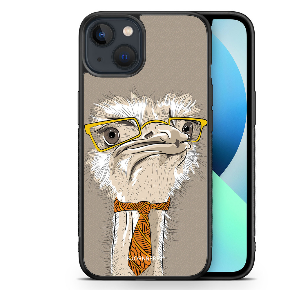 iPhone 13 Mini Case - Hipster Ostrich