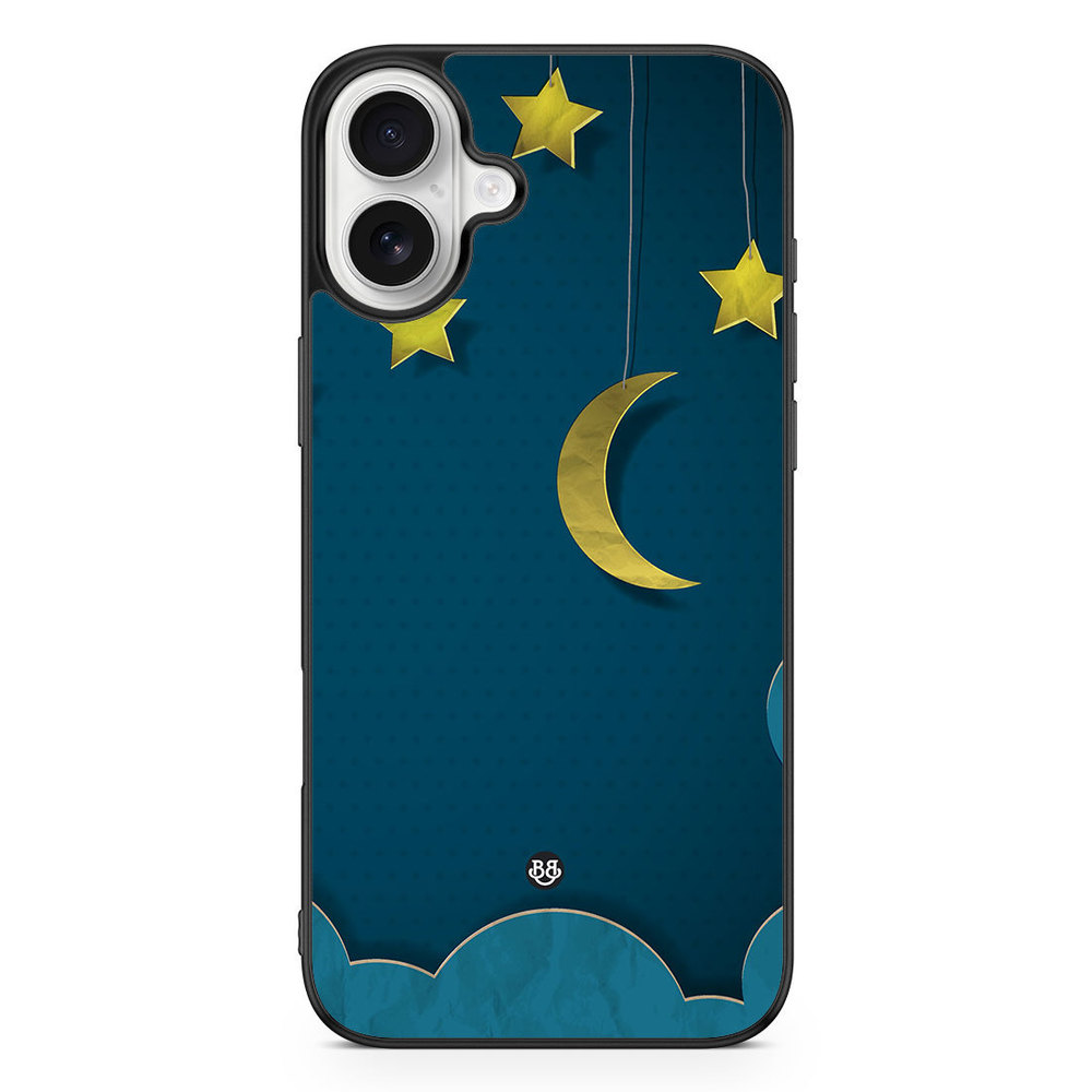 iPhone 16 Plus Case - Moon stars