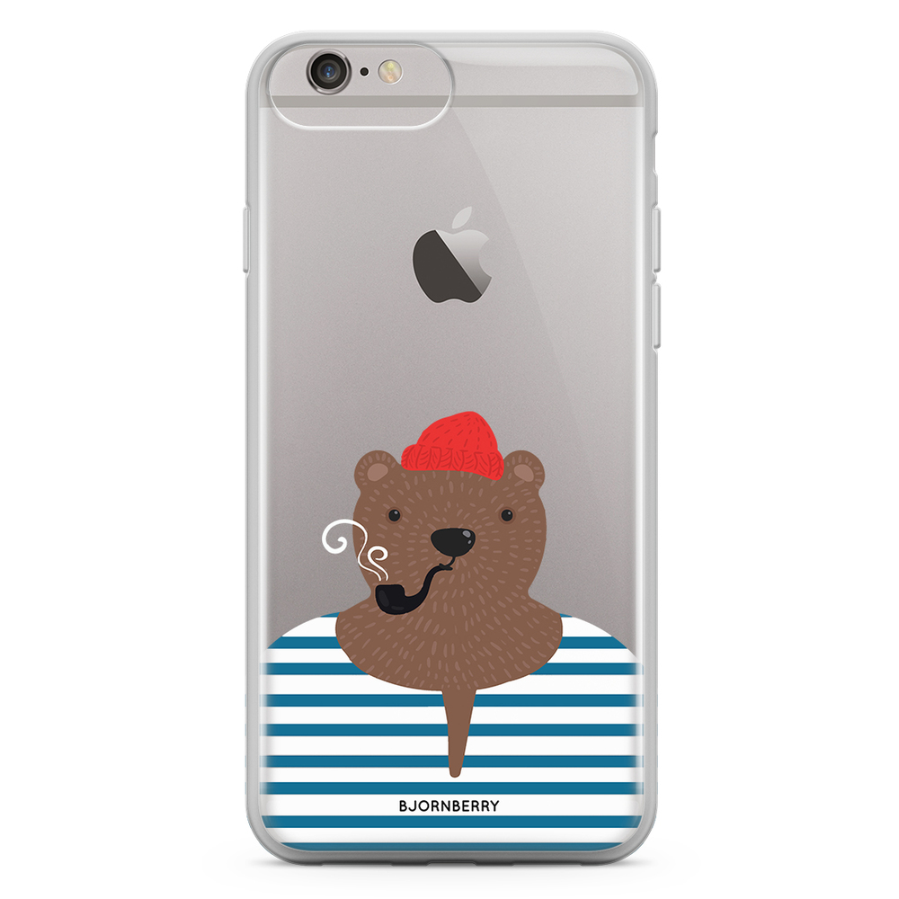 iPhone 6 Plus/6s Plus Fashion Case - Hipster Bear