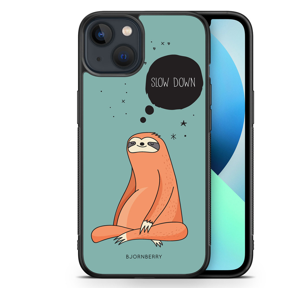 iPhone 13 Mini Case - Slow Down Sloth