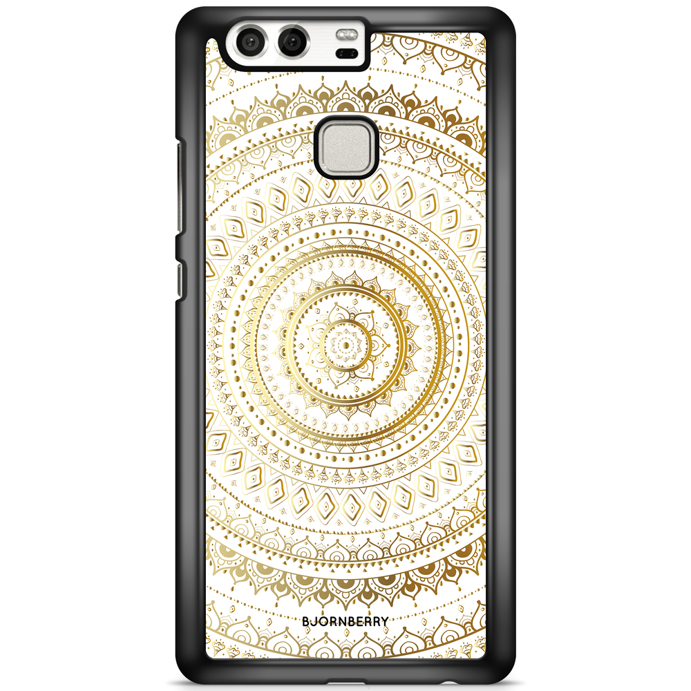 Huawei P9 Case - Gold Mandala